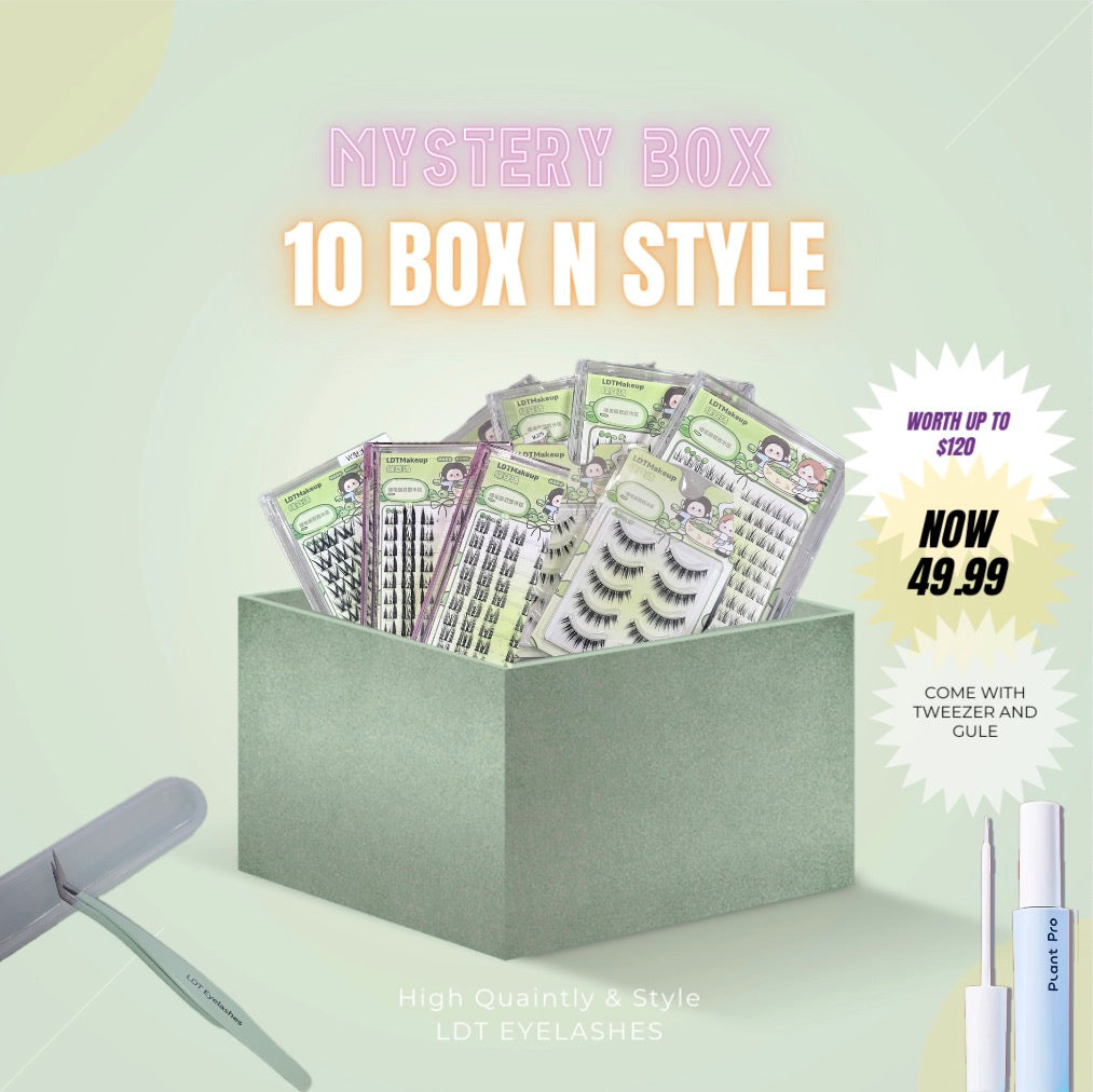 Mystery Lashes Box – 10 Boxes