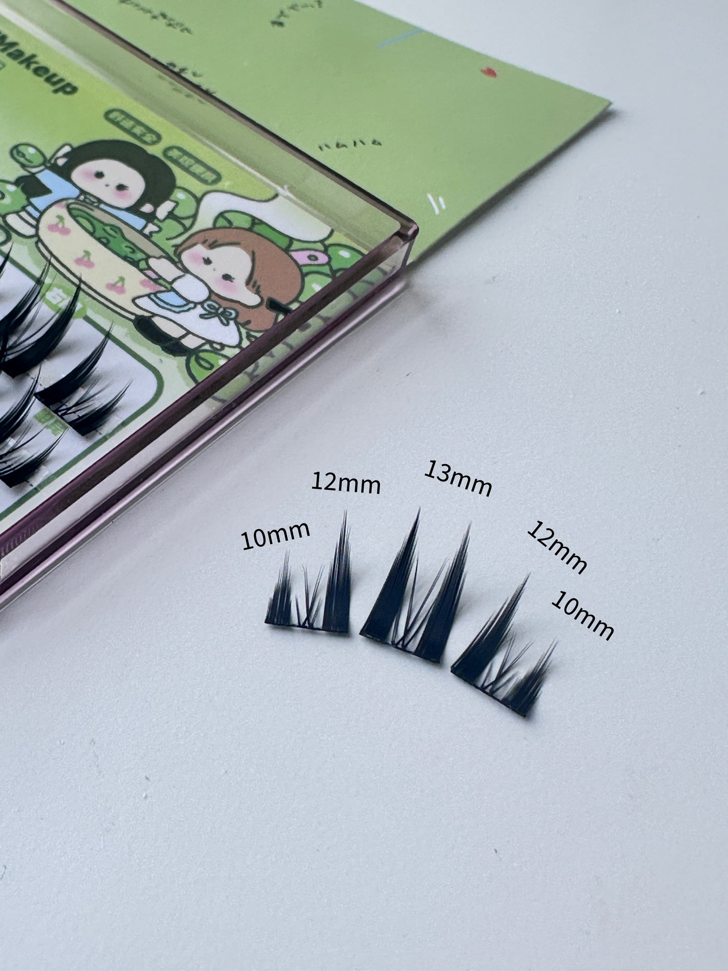 72PCs Cat Ear Lashes