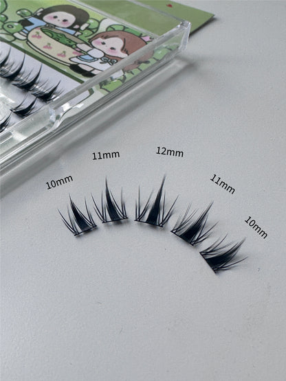 100PCs Bunny Doll Spiky Lashes