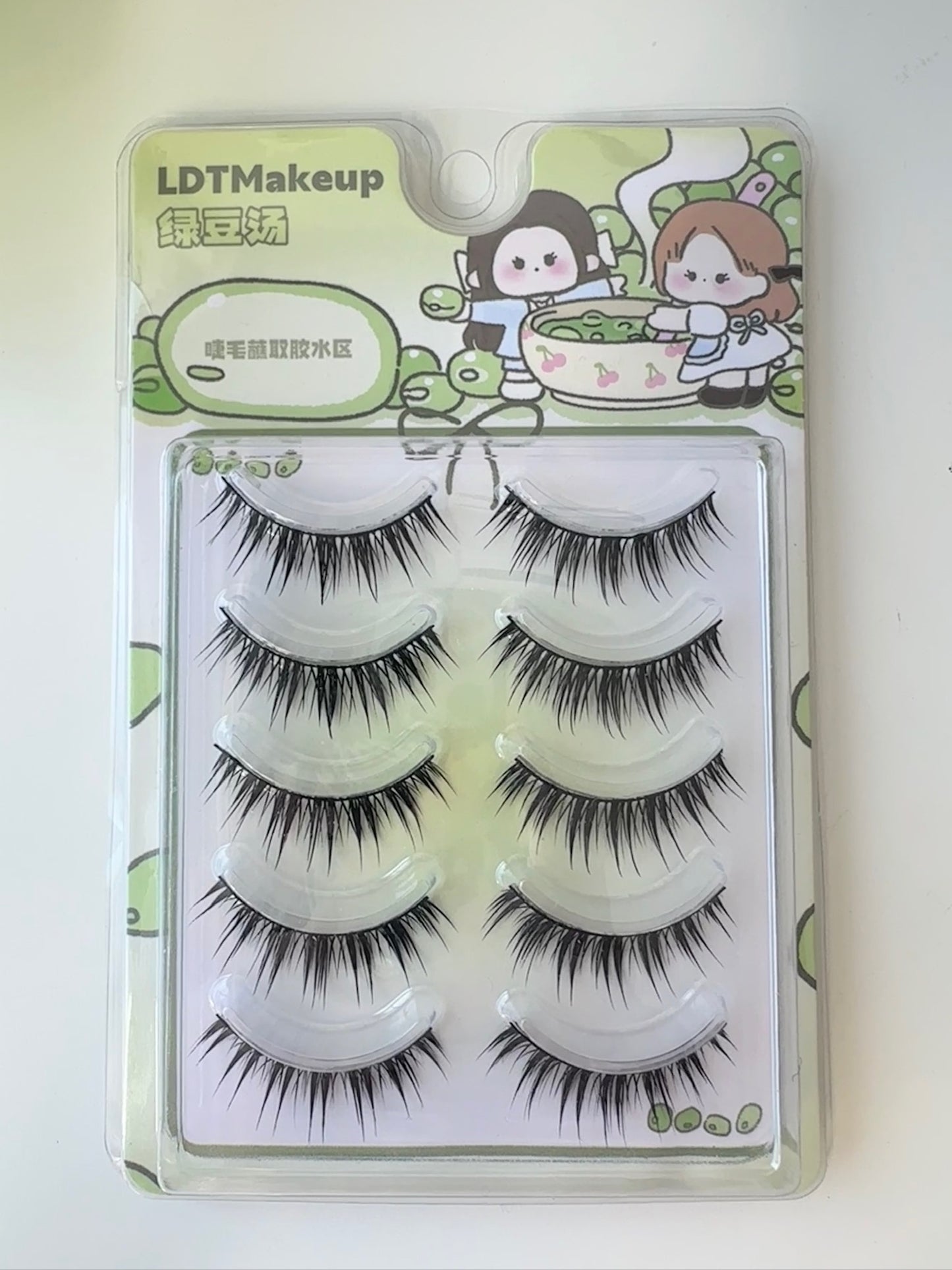 5 Pairs Comic Doll Lashes (Mhs07)